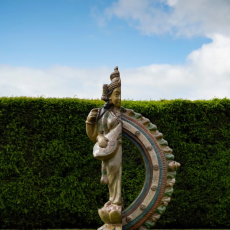 Bharti Kher, The fallow, 2019. Courtesy the artist, Hauser & Wirth, Nature Morte and Perrotin. Photo © Jonty Wilde, courtesy Yorkshire Sculpture Park